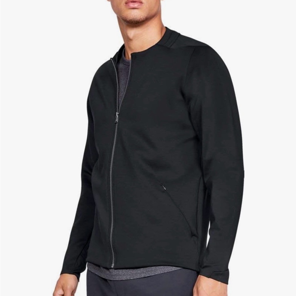Under Armour Men's Recovery Elite Travel Bomber Black Size 3XL